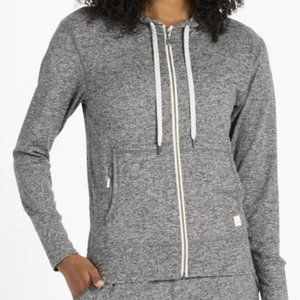 Vuori Halo Performance Hoodie Heather Gray, X Small